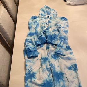 Generation love tye die sweatsuit